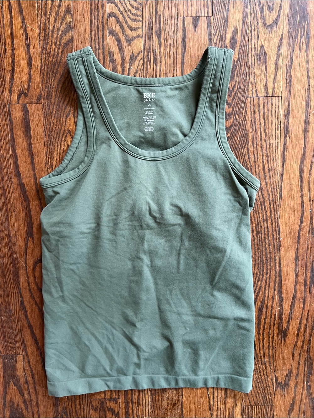 BKE green tank L/XL